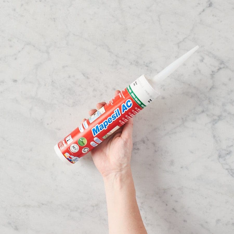 Anthracite Mapei Silicone Sealant Mapesil AC 310ml Tube