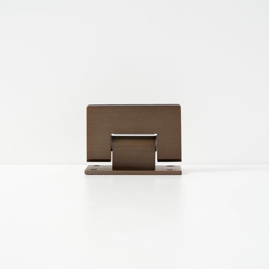 Shower Hinge Glass to Wall Antique Brass