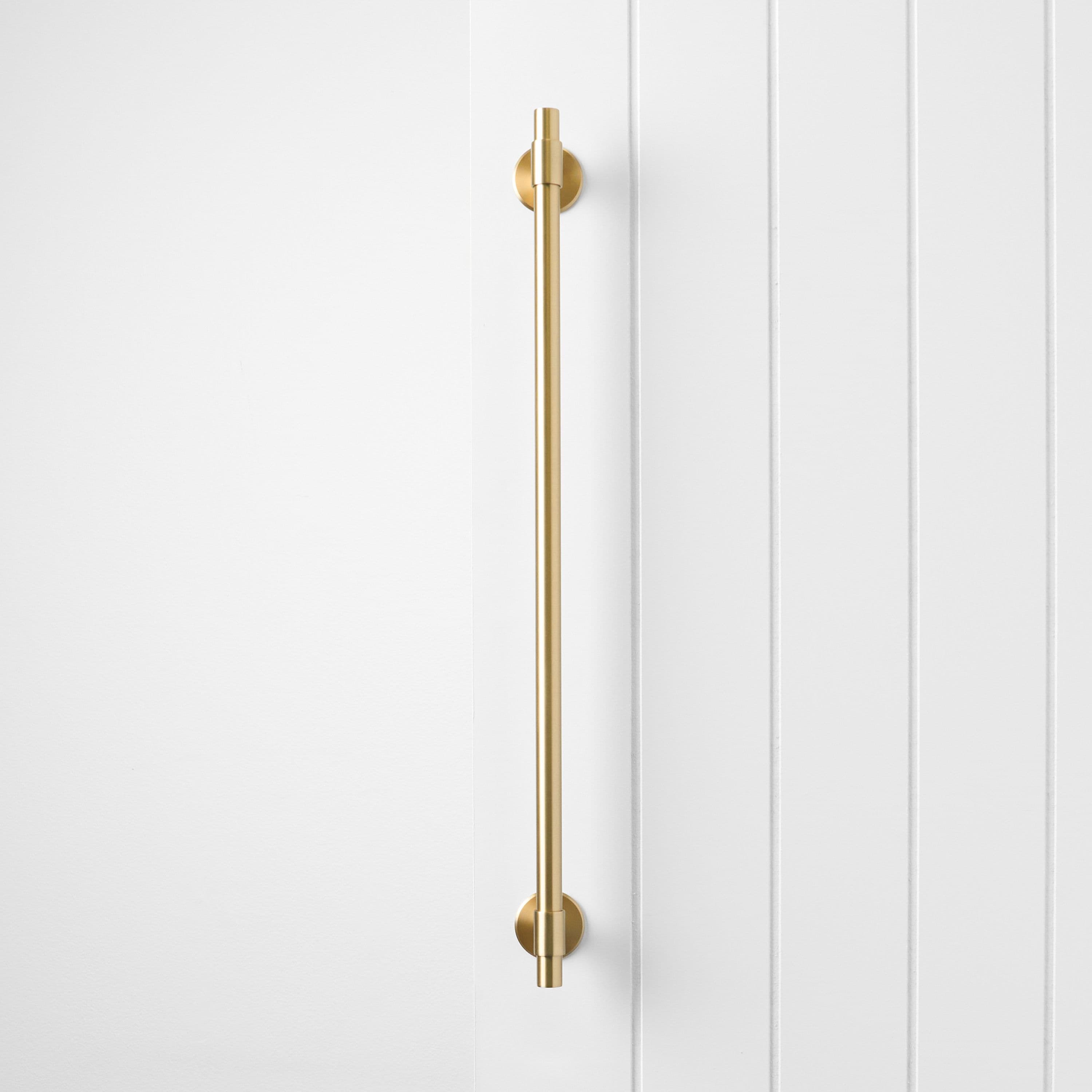 Front Door Double Side Pull Brushed Brass