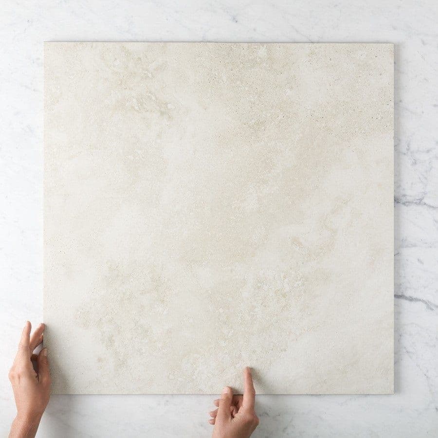 Byron Travertine Look Ivory Matte Tile