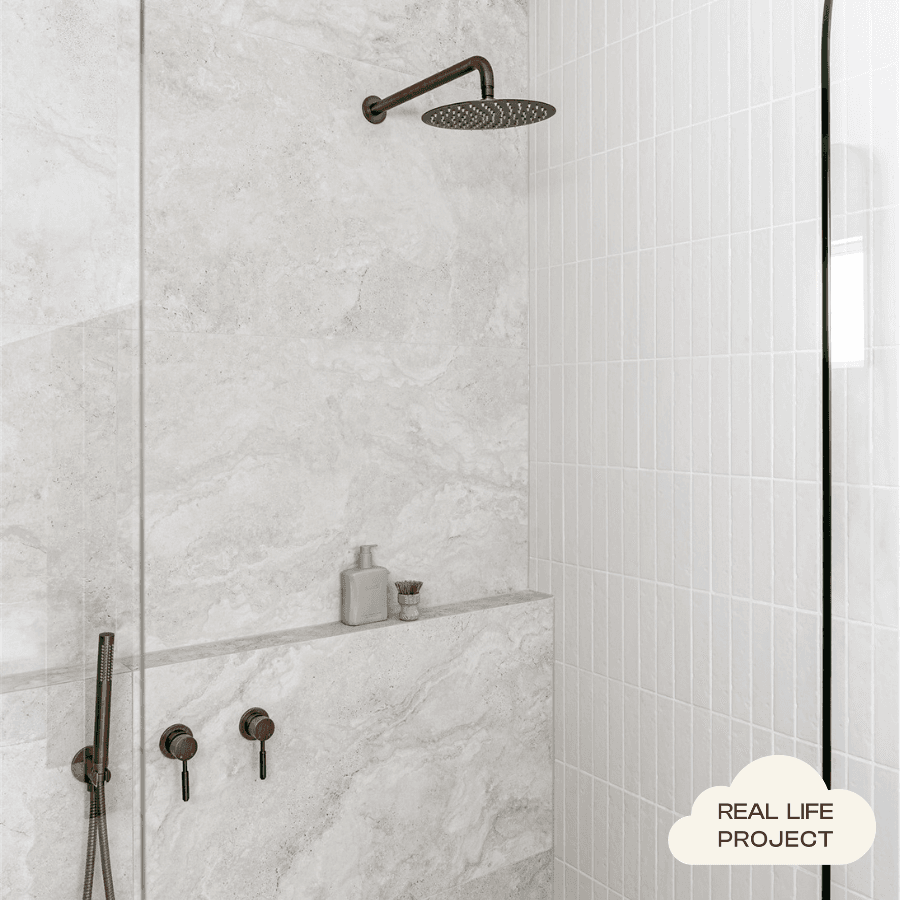 Byron Travertine Look Ivory Matte