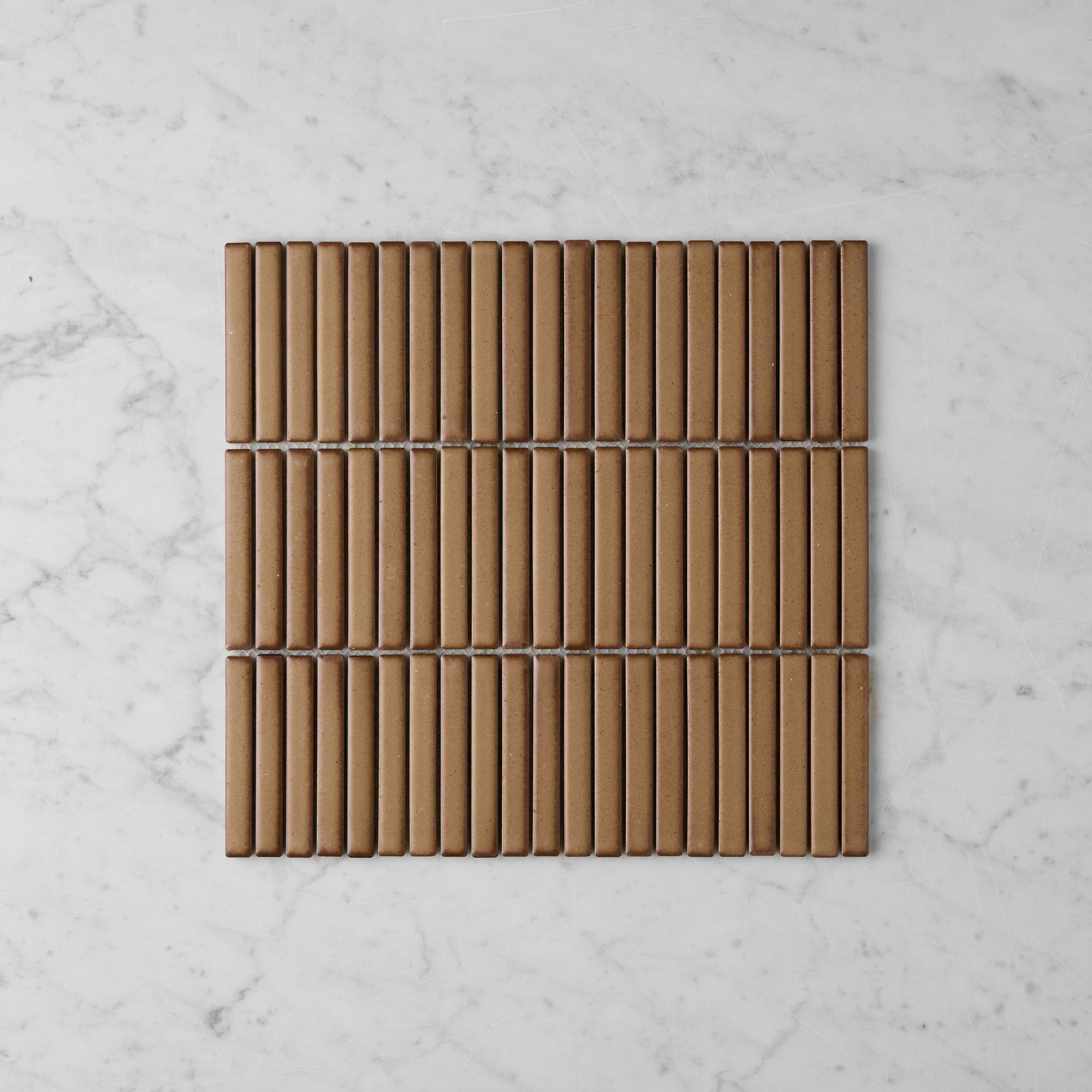 Coogee Antique Brown Matte Kit Kat Mosaic Tile