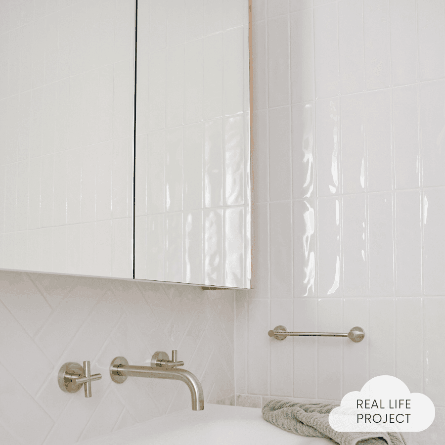 Newport Gloss Subway Bone Tile