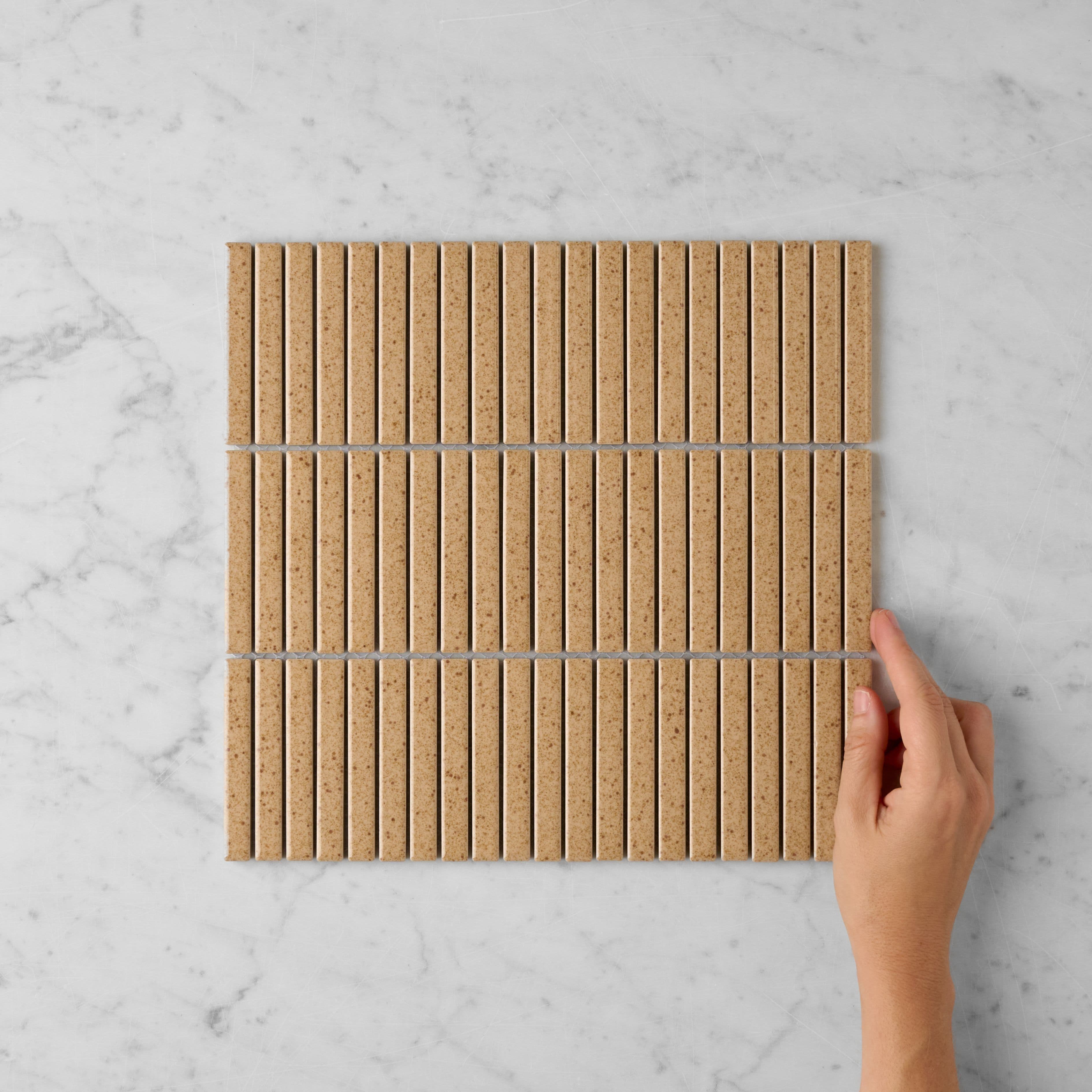 Coogee Sand Kit Kat Mosaic Tile