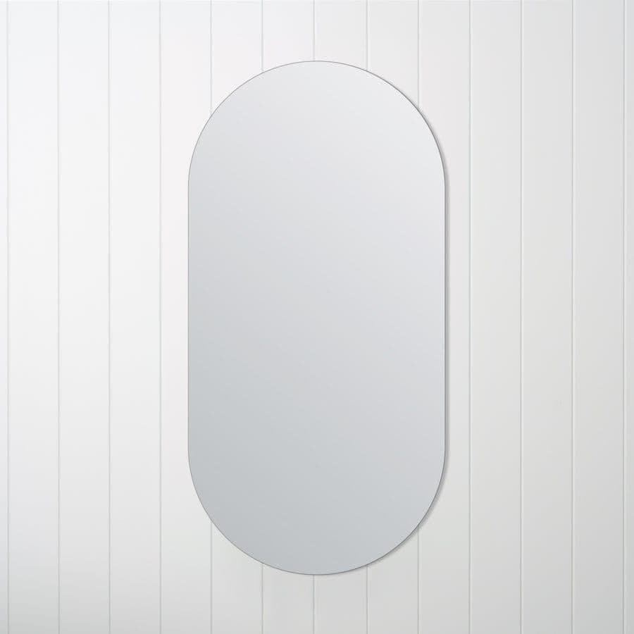 Oval Mirror Frameless