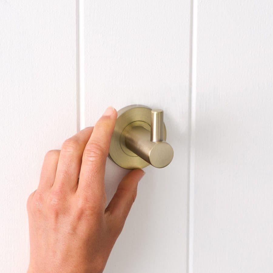 Sydney Robe Hook Warm Brushed Nickel