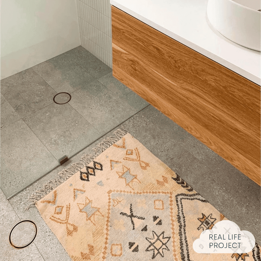 Hamilton Matte Charcoal Concrete Look Tile