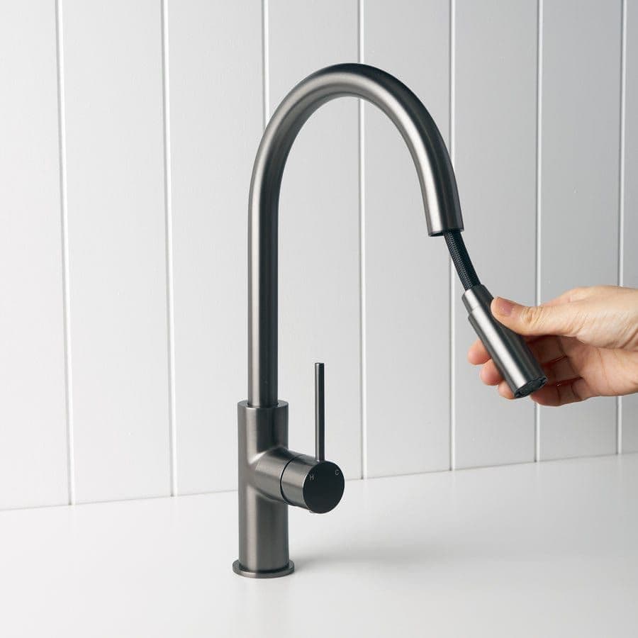 Pullout Kitchen Mixer Gunmetal