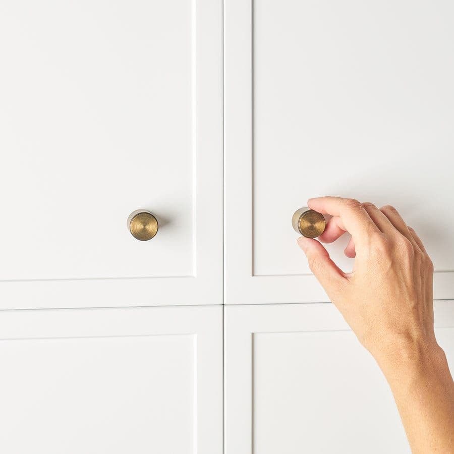 Cabinetry Knob Antique Brass