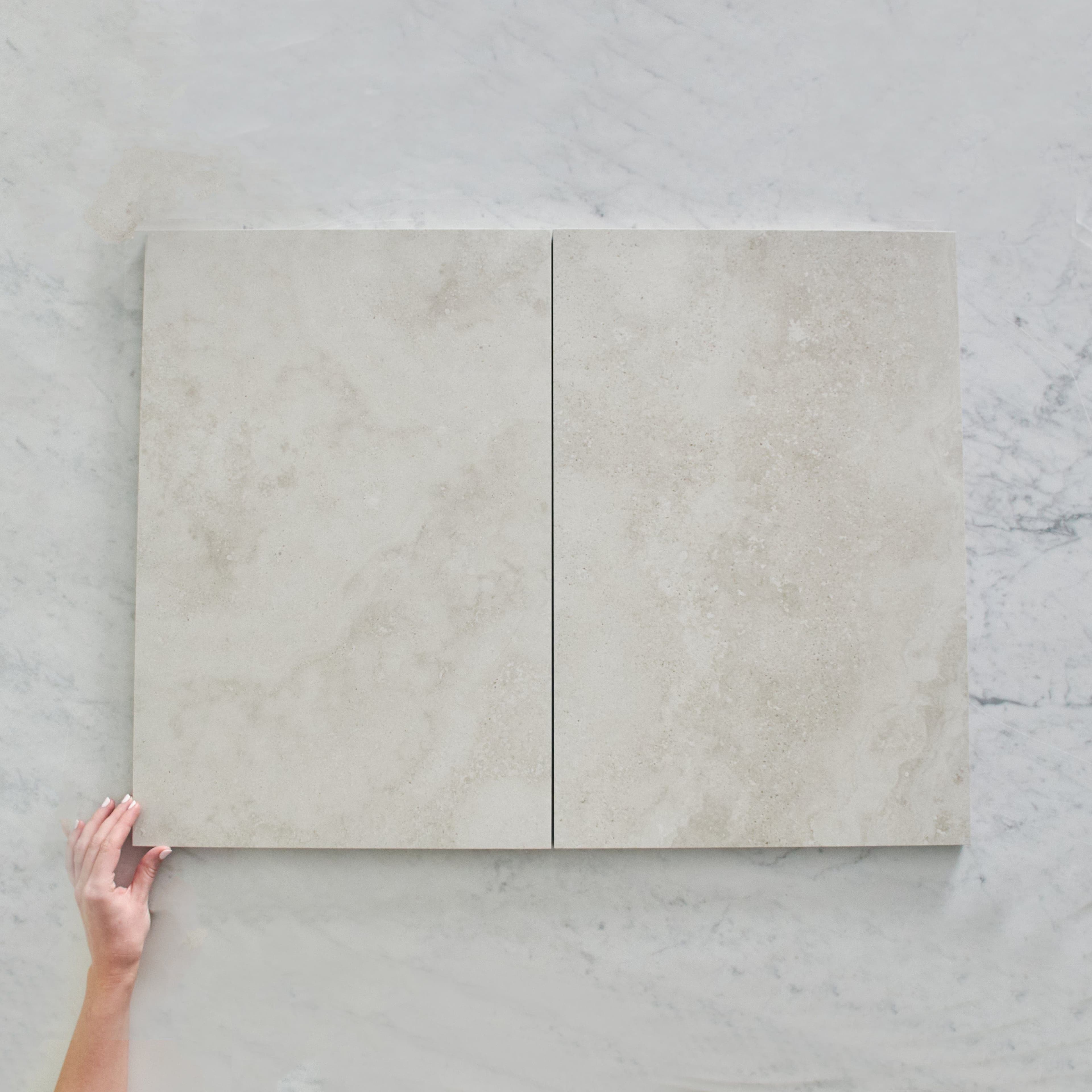 Byron Travertine Look Ivory Matte Paver