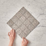 Dunmore Charcoal Stone Look Square Tile