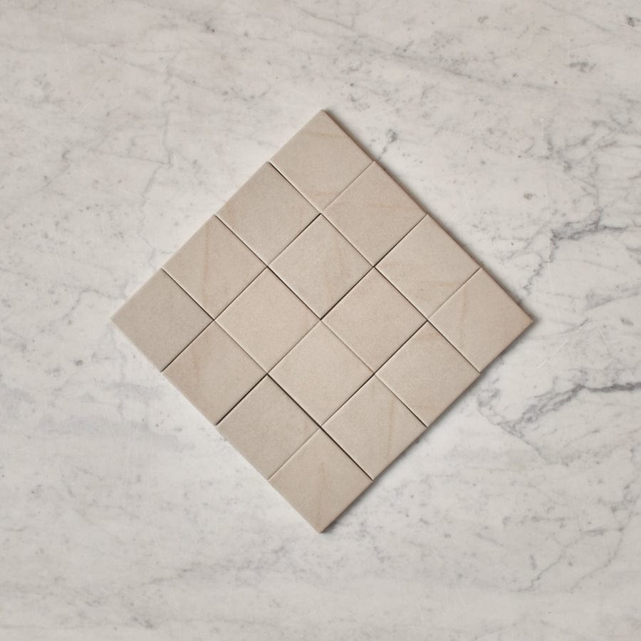 TileCloud TILE Dunmore Cream Stone Look Square Tile