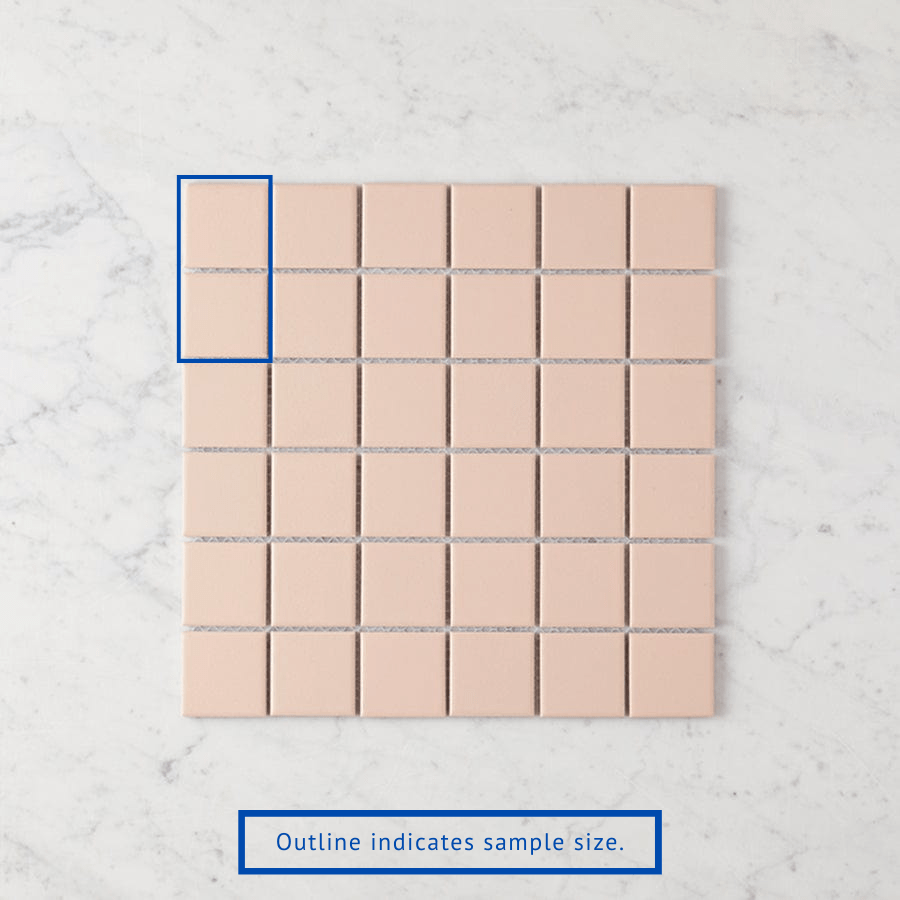 Decor8 TILE Haddon Pink Matte Medium Square Tile