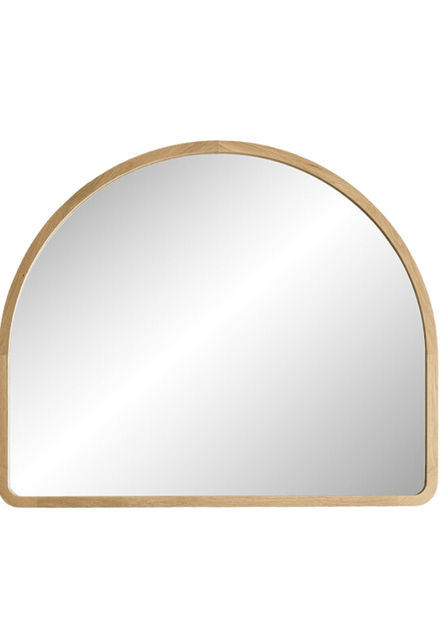 Loughlin VANITIES Alura Arch Mirror 1200 American Oak Light