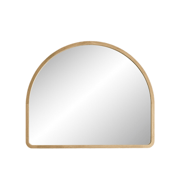 Alura Arch Mirror 1200 American Oak Light
