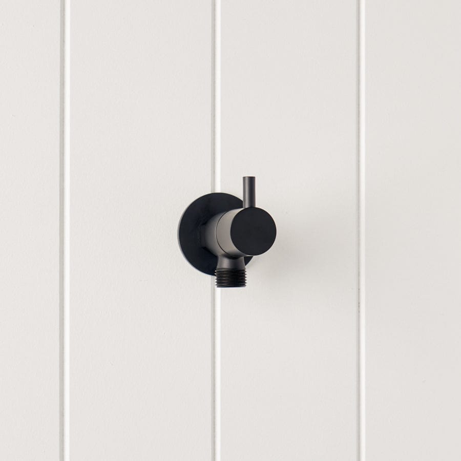 TileCloud BATHWARE Angel Valve (1/4 Turn knob) Matte Black