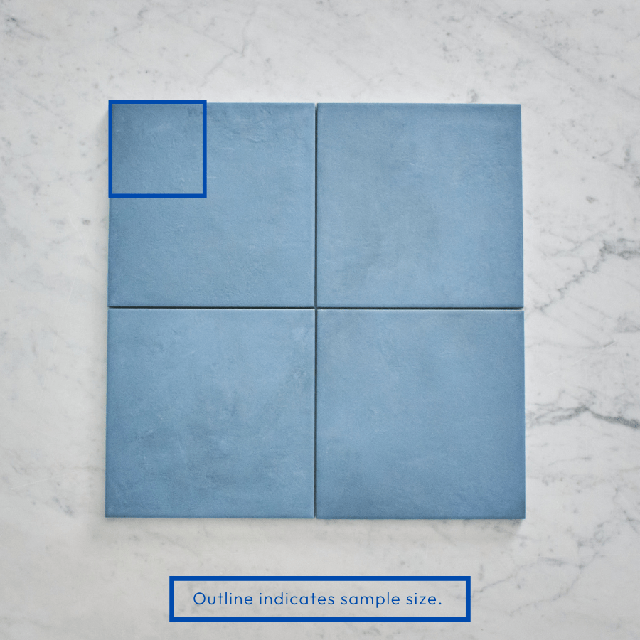 TC SAMPLE Bronte Square Blue Sample