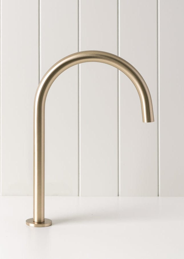 Yabby TAPWARE Basin Spout Warm Brushed Nickel