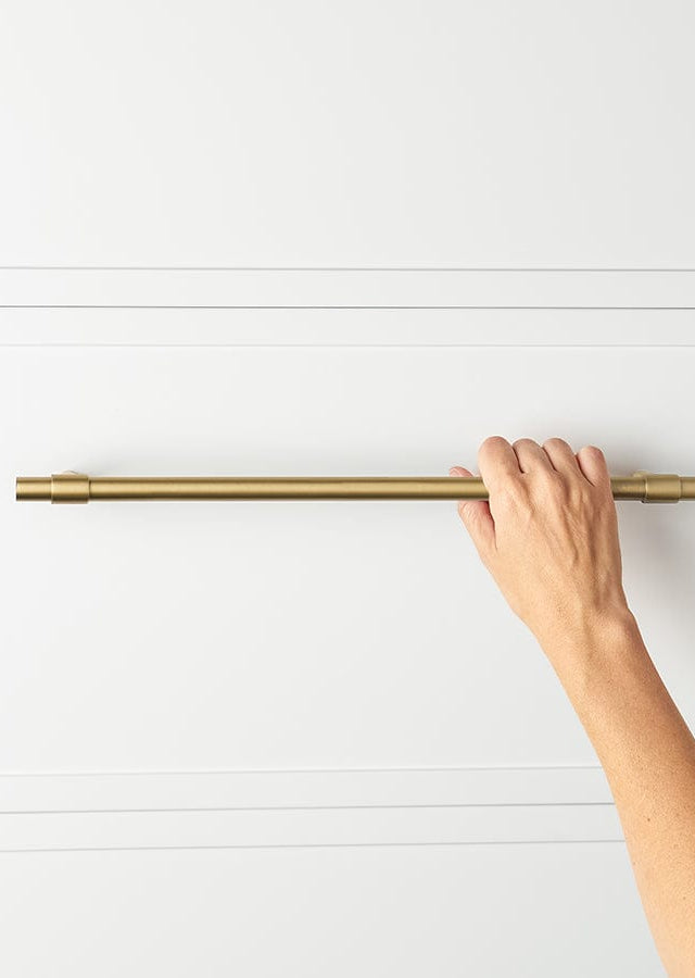 TileCloud TAPWARE Cabinetry Pull 400mm Brushed Brass