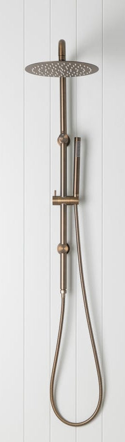 Yabby TAPWARE Combination Shower Antique Brass