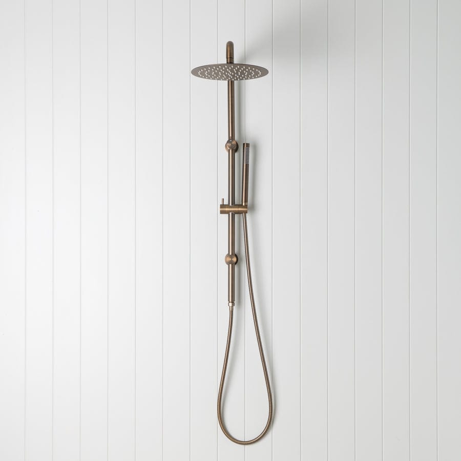 Yabby TAPWARE Combination Shower Antique Brass