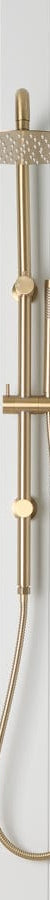 Yabby TAPWARE Combination Shower Brushed Brass