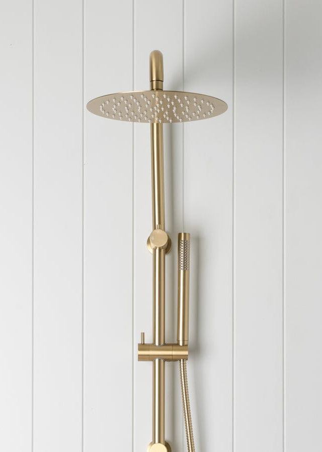 Yabby TAPWARE Combination Shower Brushed Brass