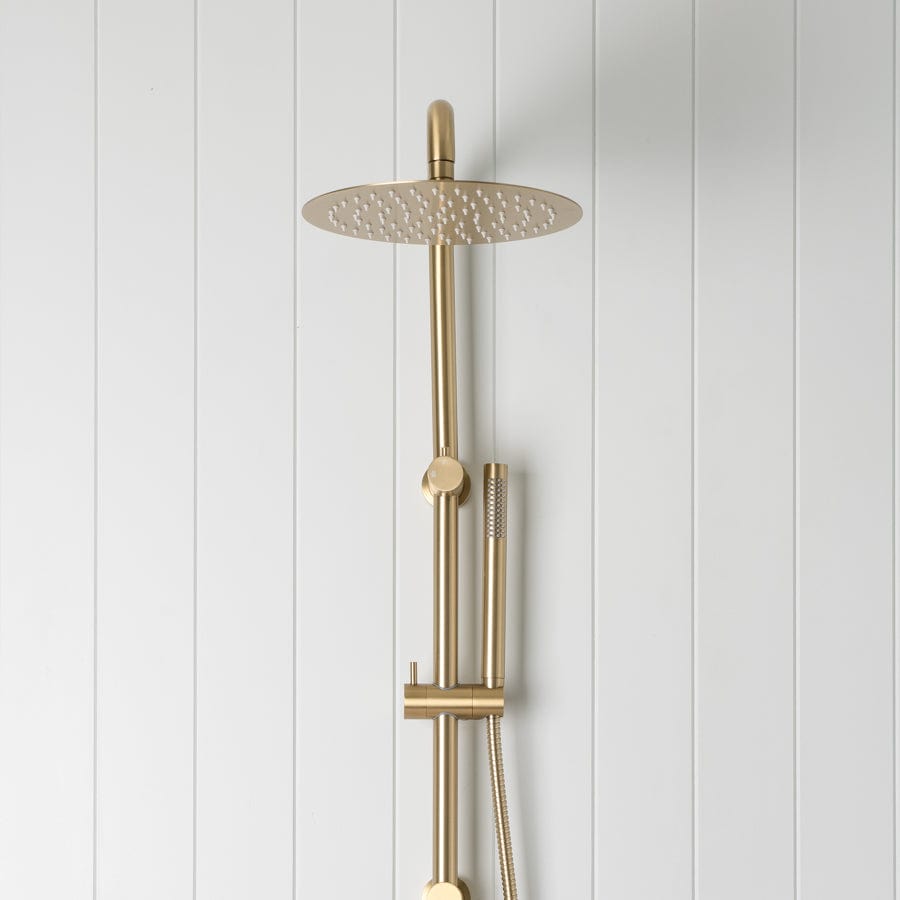 Yabby TAPWARE Combination Shower Brushed Brass