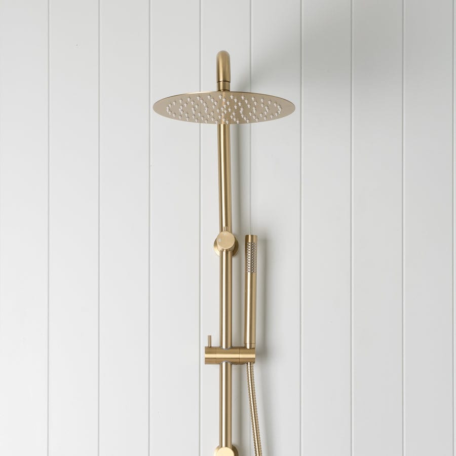 Yabby TAPWARE Combination Shower Brushed Brass