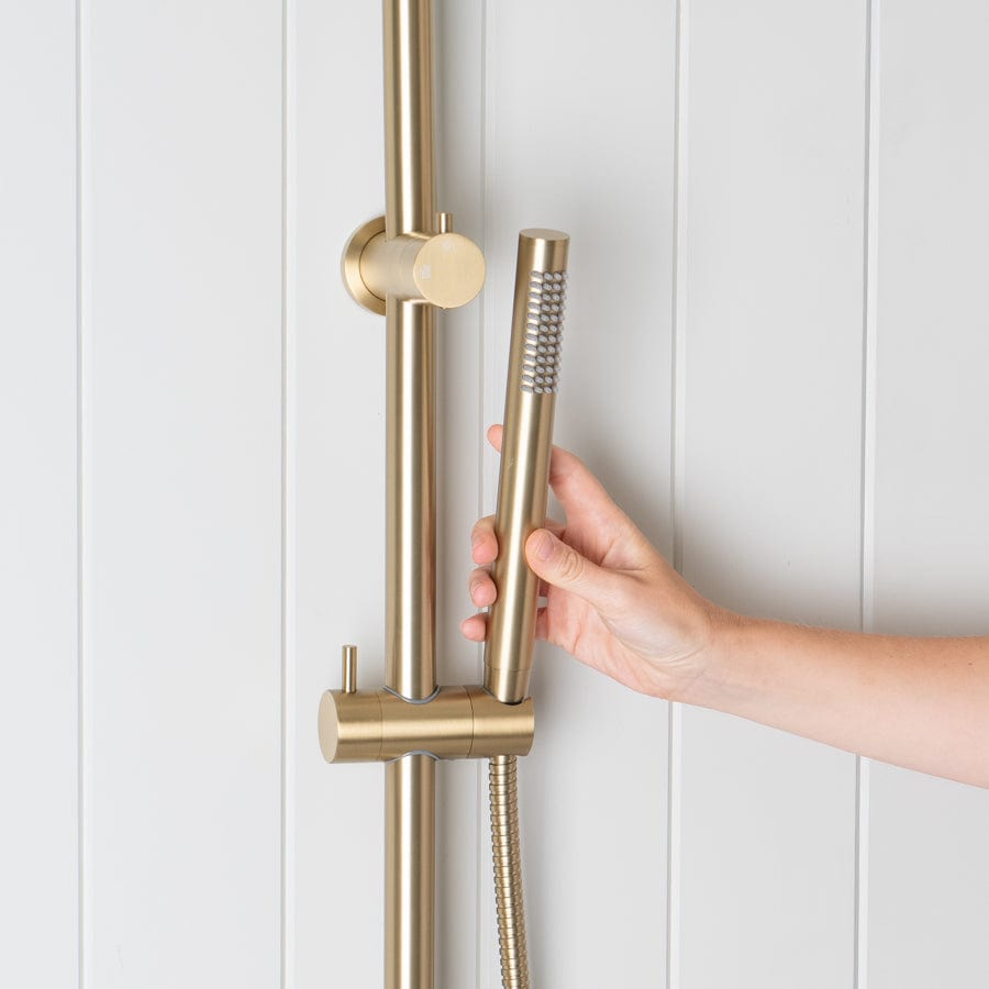 Yabby TAPWARE Combination Shower Brushed Brass