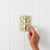 Door Butt Hinge Single Warm Brushed Nickel