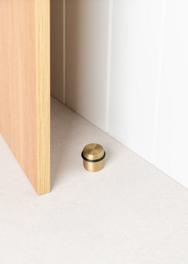 TileCloud TAPWARE Door Stopper Brushed Brass