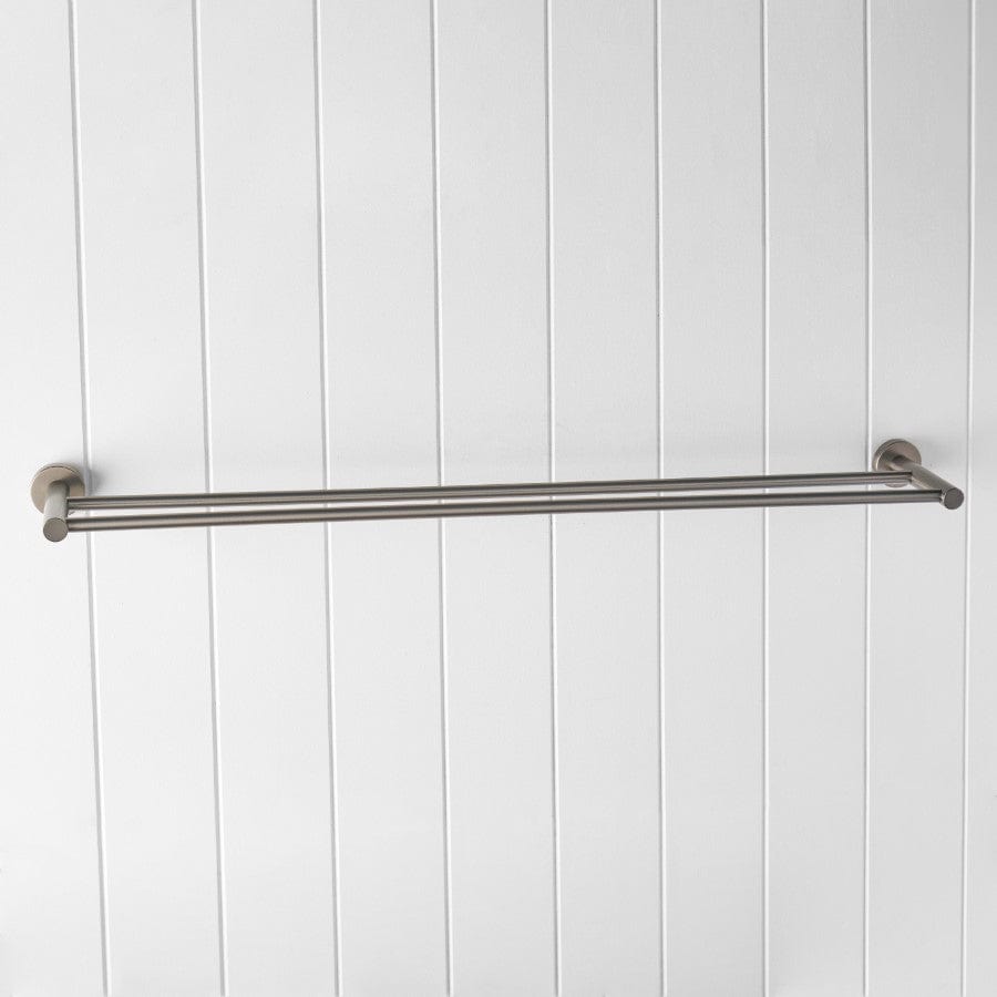 Yabby TAPWARE Double Towel Rail Gunmetal