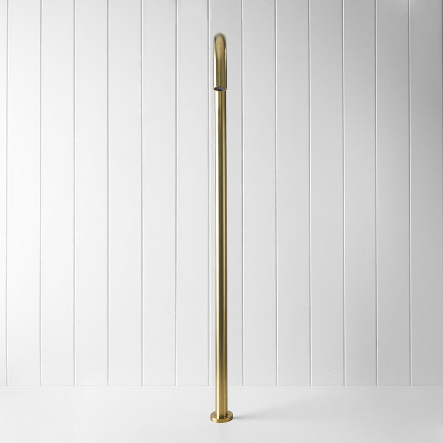 Yabby TAPWARE Freestanding Bath Spout Brushed Brass