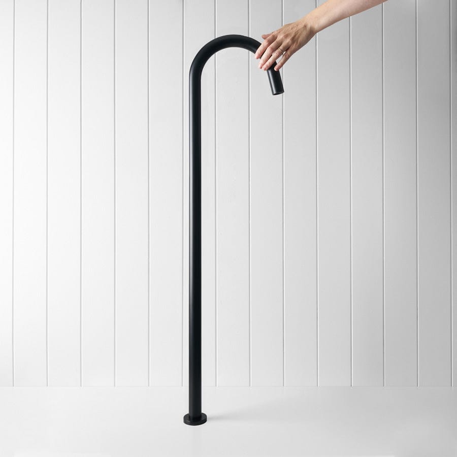 Yabby TAPWARE Freestanding Bath Spout Matte Black