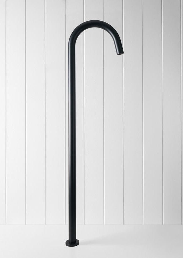 Yabby TAPWARE Freestanding Bath Spout Matte Black