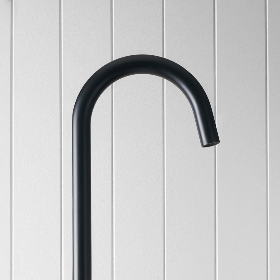 Yabby TAPWARE Freestanding Bath Spout Matte Black