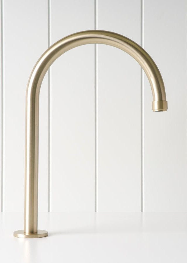 Yabby TAPWARE Melbourne Basin Spout Warm Brushed Nickel