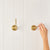 Melbourne Double Handle Taps Brushed Brass