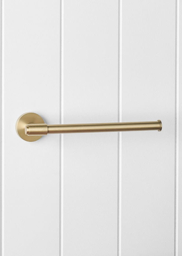 TileCloud TAPWARE Melbourne Hand Towel Holder Brushed Brass
