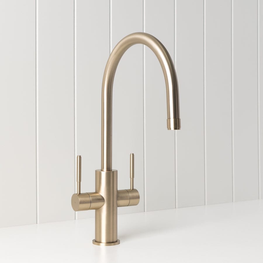 TileCloud TAPWARE Melbourne Kitchen Mixer Warm Brushed Nickel