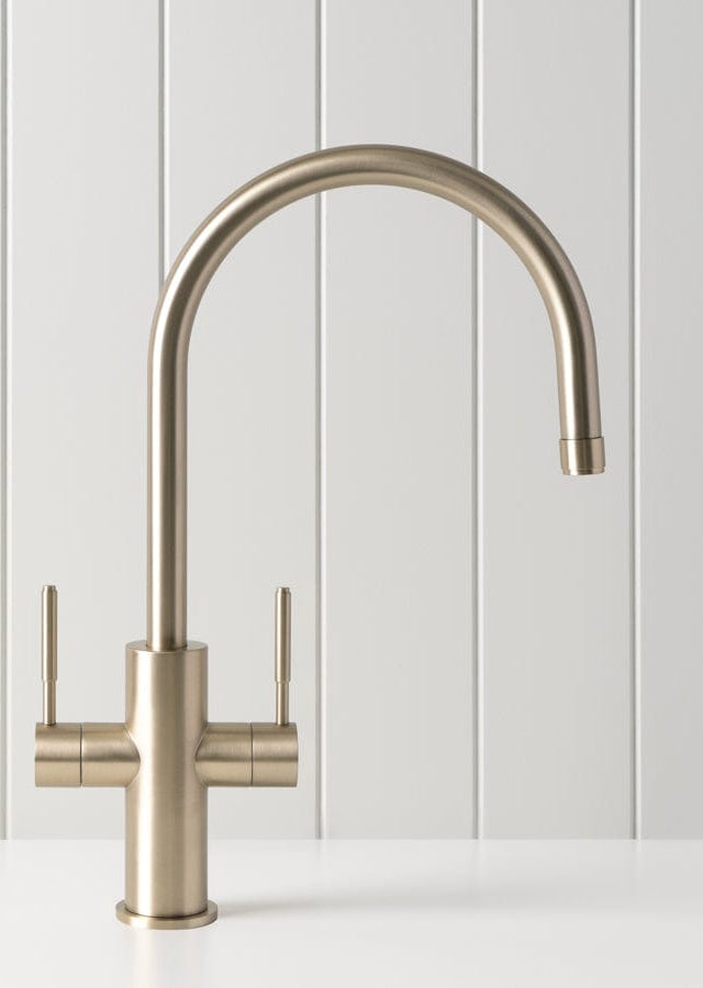 TileCloud TAPWARE Melbourne Kitchen Mixer Warm Brushed Nickel