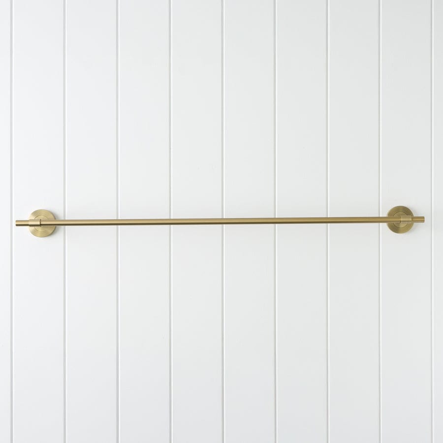 TileCloud TAPWARE Melbourne Towel Rail Warm Brushed Nickel
