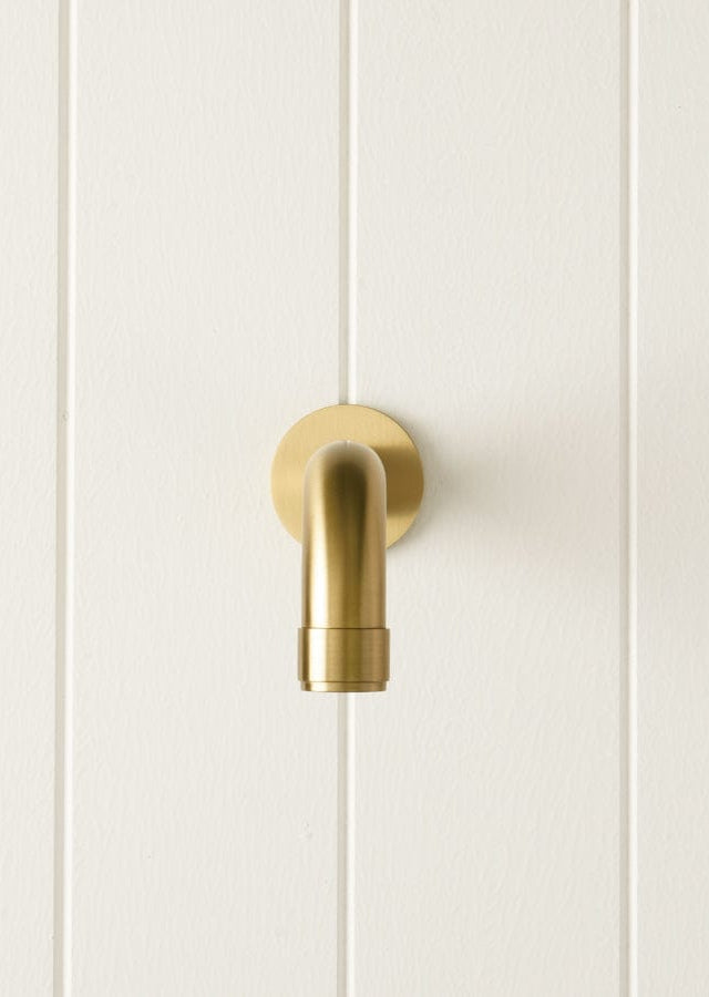 TileCloud TAPWARE Melbourne Wall Spout Brushed Brass