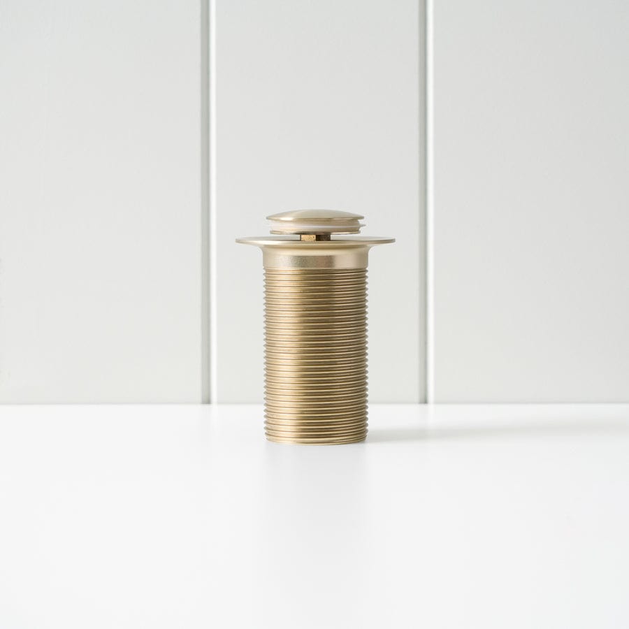 Yabby TAPWARE Pop Up Waste Warm Brushed Nickel - No Overflow