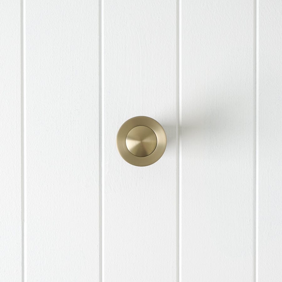 Yabby TAPWARE Pop Up Waste Warm Brushed Nickel - Overflow