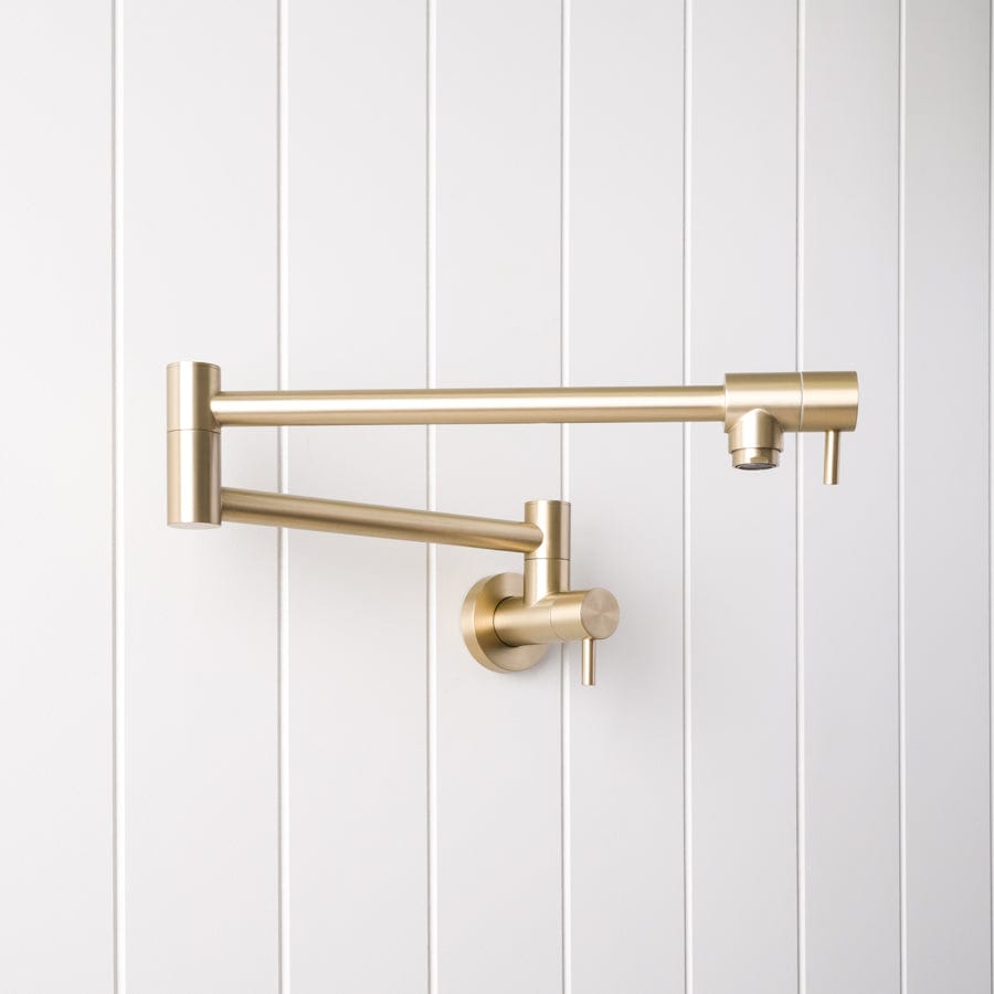 Yabby TAPWARE Pot Filler Warm Brushed Nickel