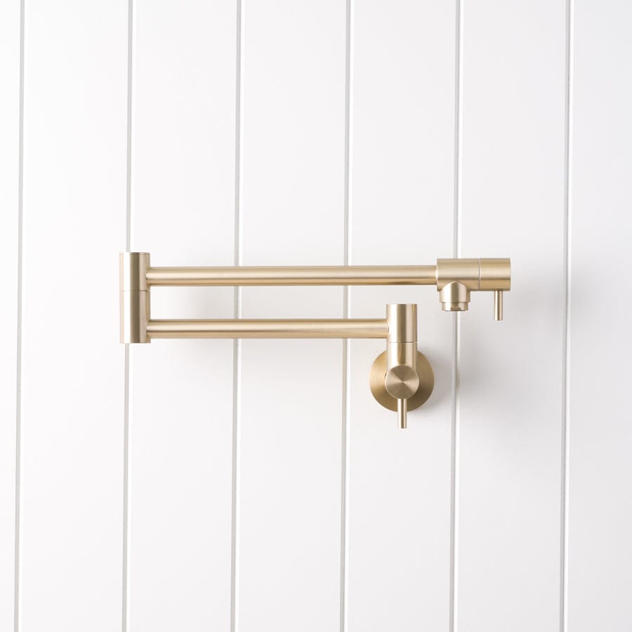 Yabby TAPWARE Pot Filler Warm Brushed Nickel