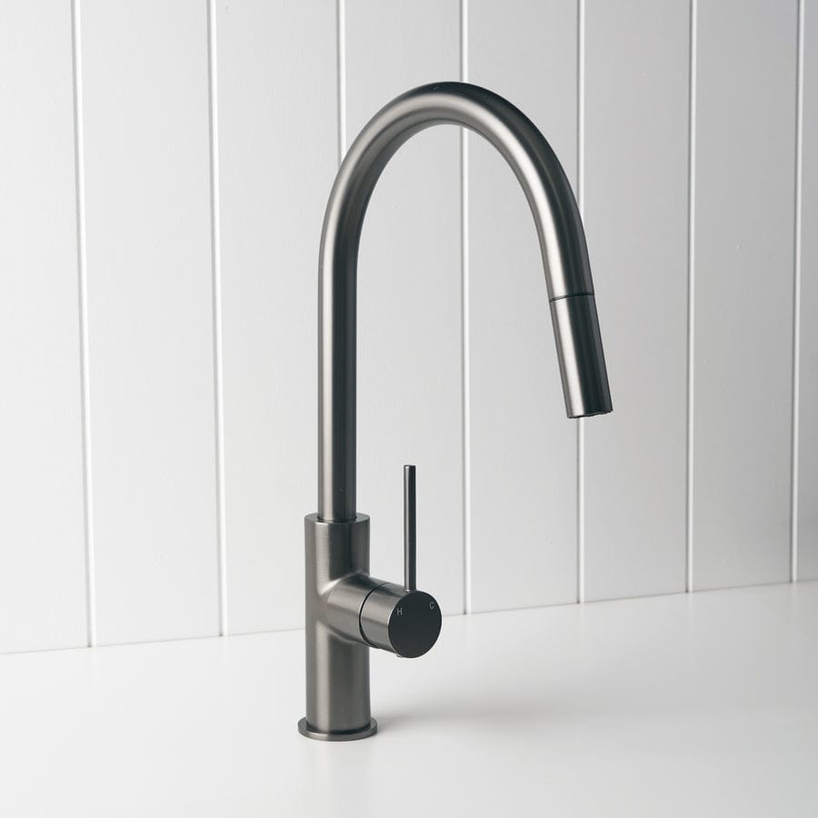 Yabby TAPWARE Pullout Kitchen Mixer Gunmetal