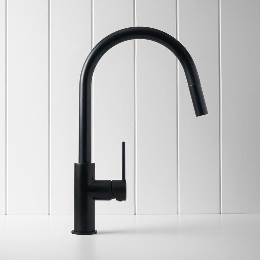 Yabby TAPWARE Pullout kitchen Mixer Matte Black